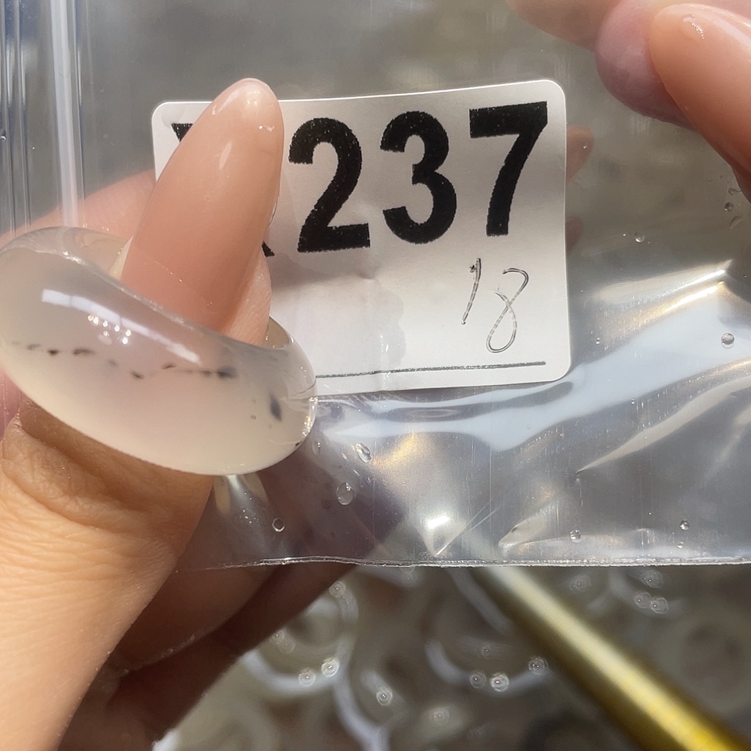 玛瑙/玉髓未镶嵌戒指237