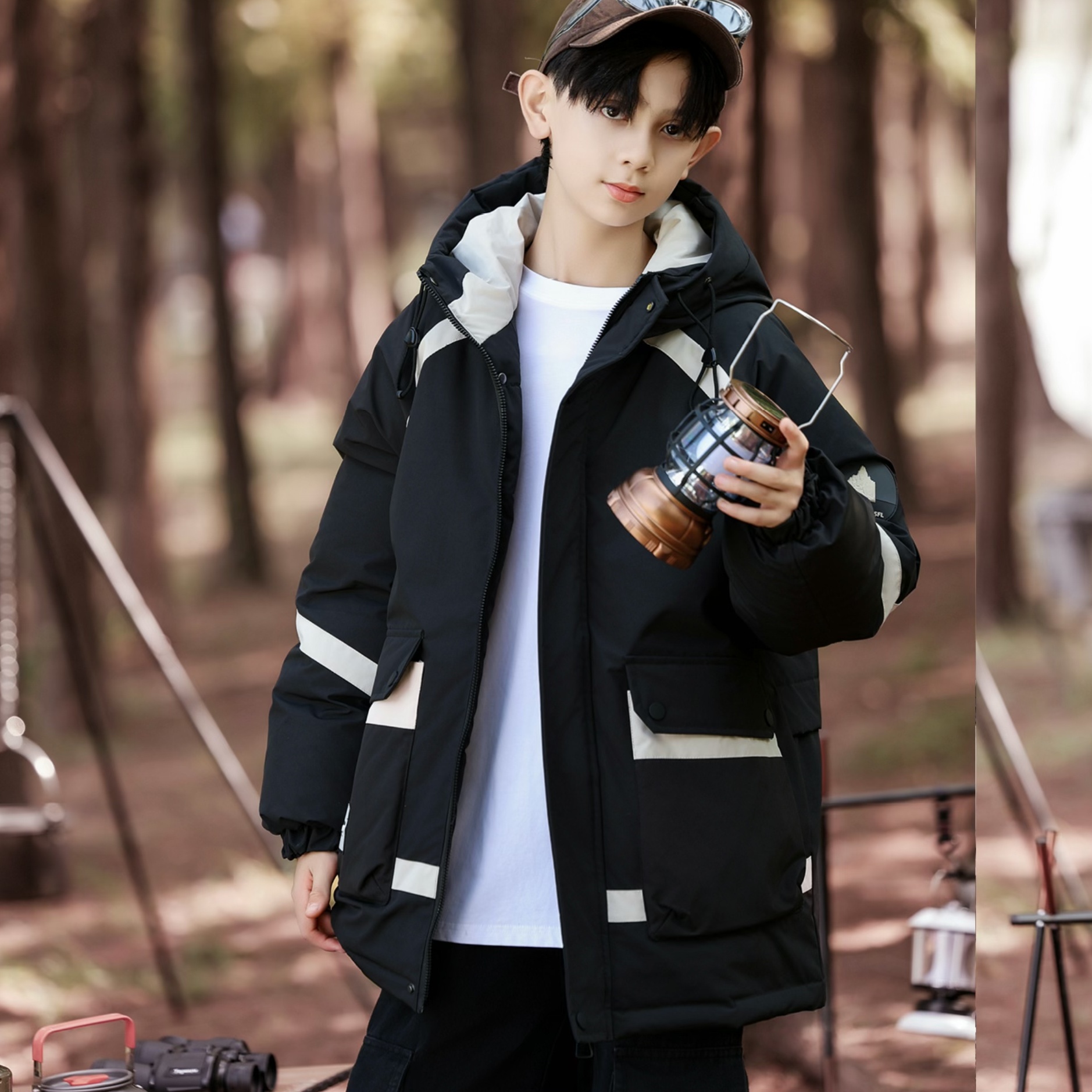 2025青少年超酷棉服加绒加厚反季