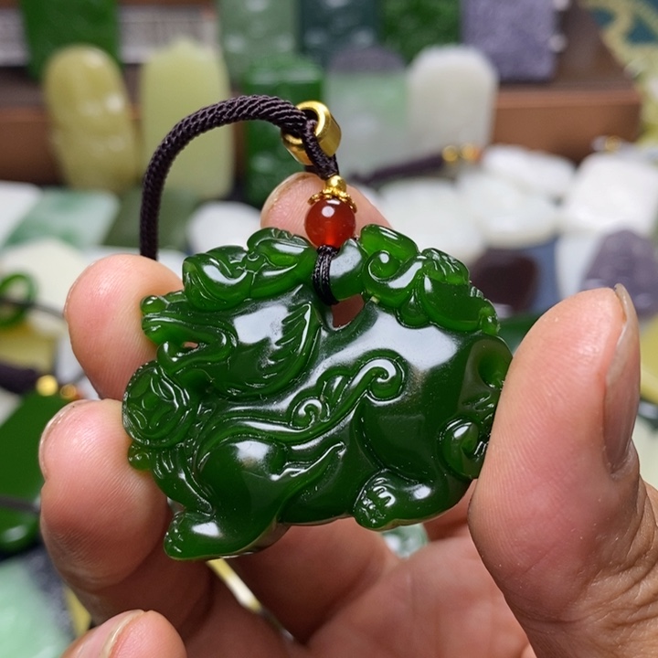 吊坠(不含链)未镶嵌和田玉