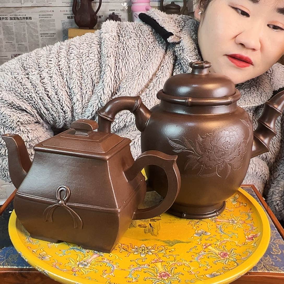 茶壶紫砂用****4紫砂壶手工