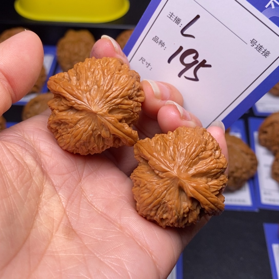 文玩核桃把件38磨盘195