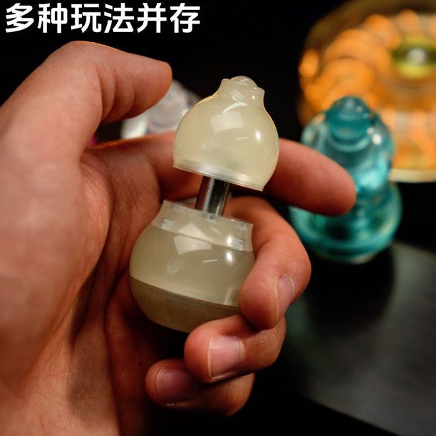 福禄葫芦哈噜玩家edc推牌解减压黑科技玩具指尖陀螺手把件神器