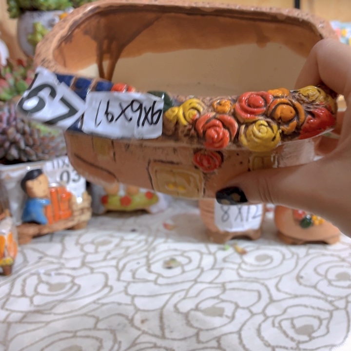 多肉花盆满15包邮，爱退款拉黑