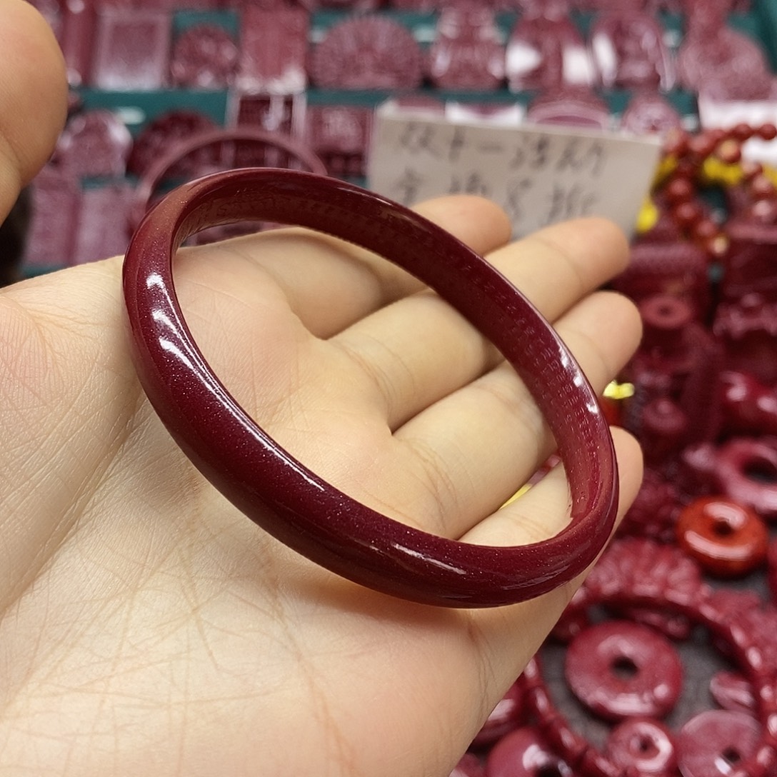 天然辰砂008朱砂手镯61