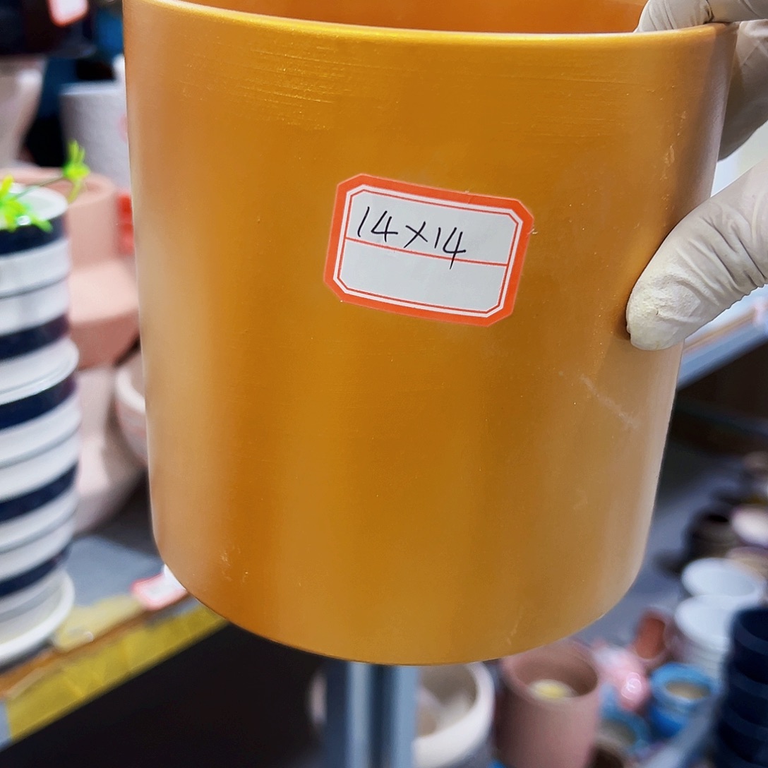 有孔，外贸尾单陶瓷花盆凑单10米包邮