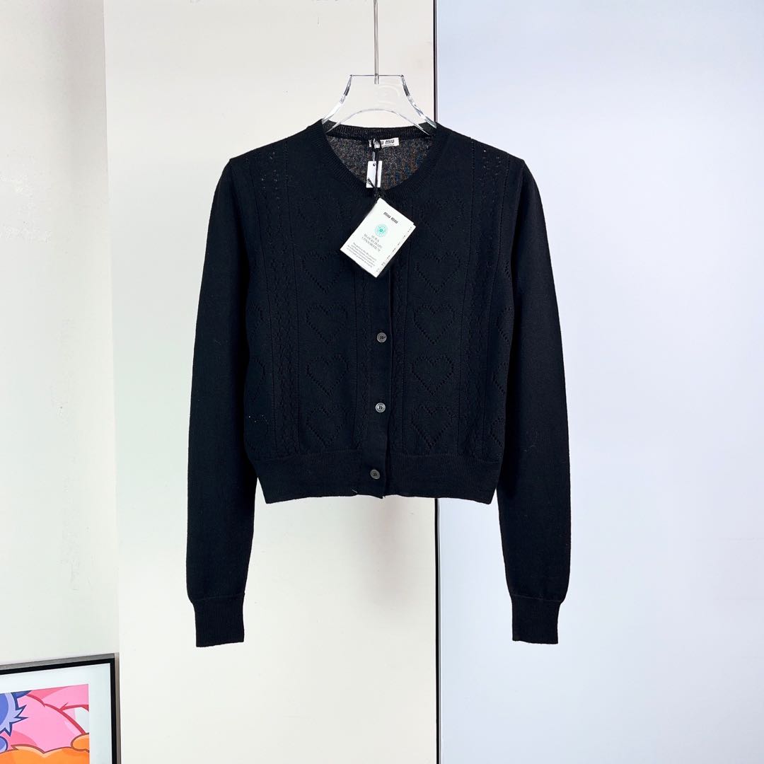 未使用 MIU MIU/缪缪 开衫外套/38码/Xsps13173