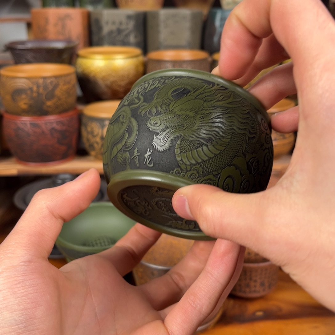 茶杯紫砂宜兴原矿紫砂杯