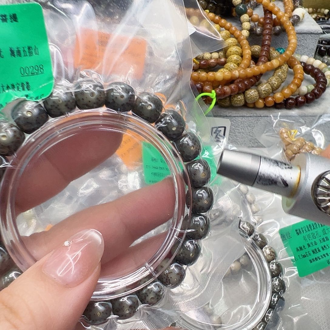 星月菩提手串110传说绿星月菩提单圈10桶