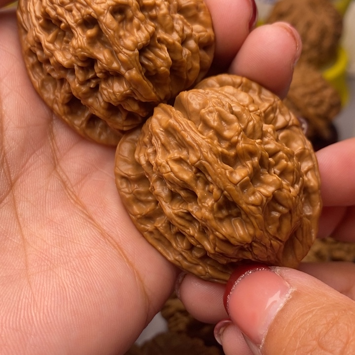 文玩核桃把件41虎头