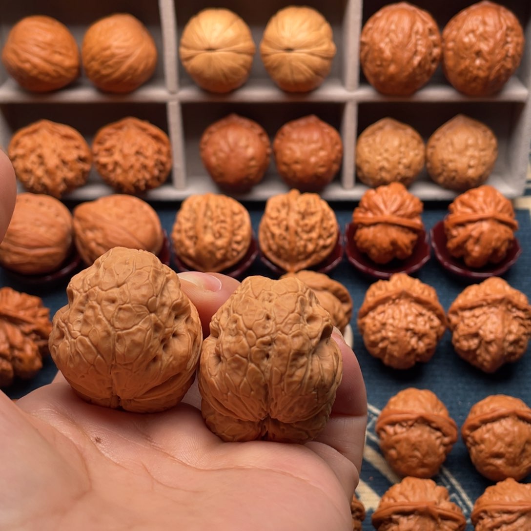 把件文玩核桃贵妃元宝