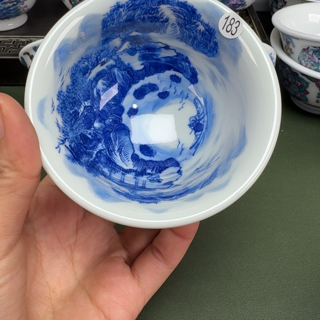 沙沙手工手绘茶具183