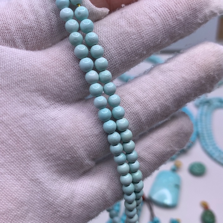 绿松石珠宝奇石未镶嵌