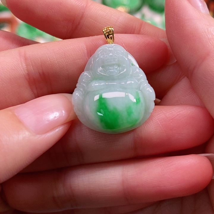 颈饰未镶嵌翡翠吊坠