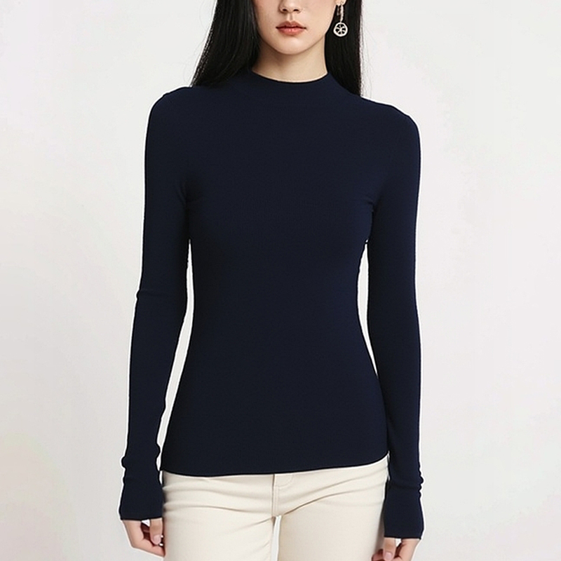 2025年冬季羊毛衫打底衫宽松柔软高弹显瘦时尚百搭女士