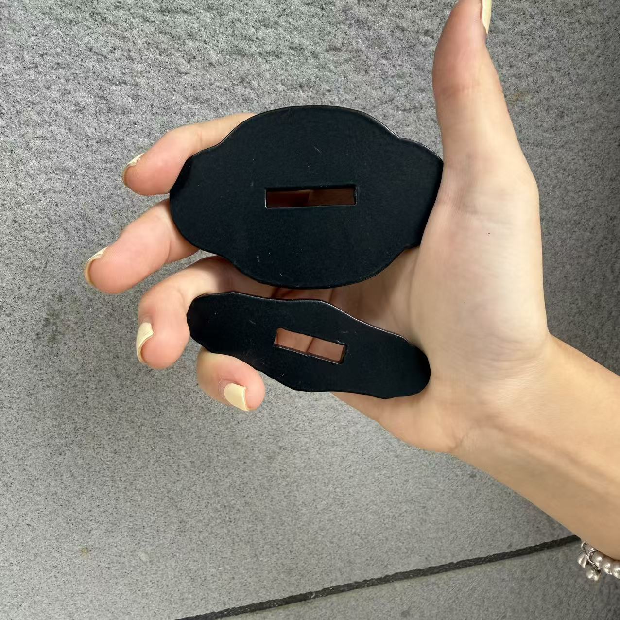 刀挡柄护手轨道钢DIY配件材料胚具隔垫片