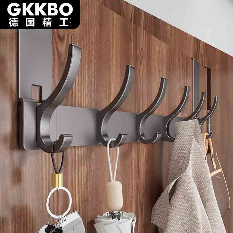 【GKKBO德国精工】 15免打孔门后挂钩壁挂挂衣架墙上浴室无痕置物