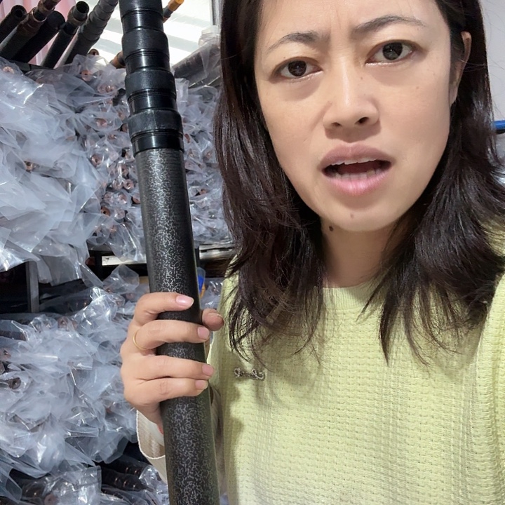 俺***豆碳素十米抄网抄网杆