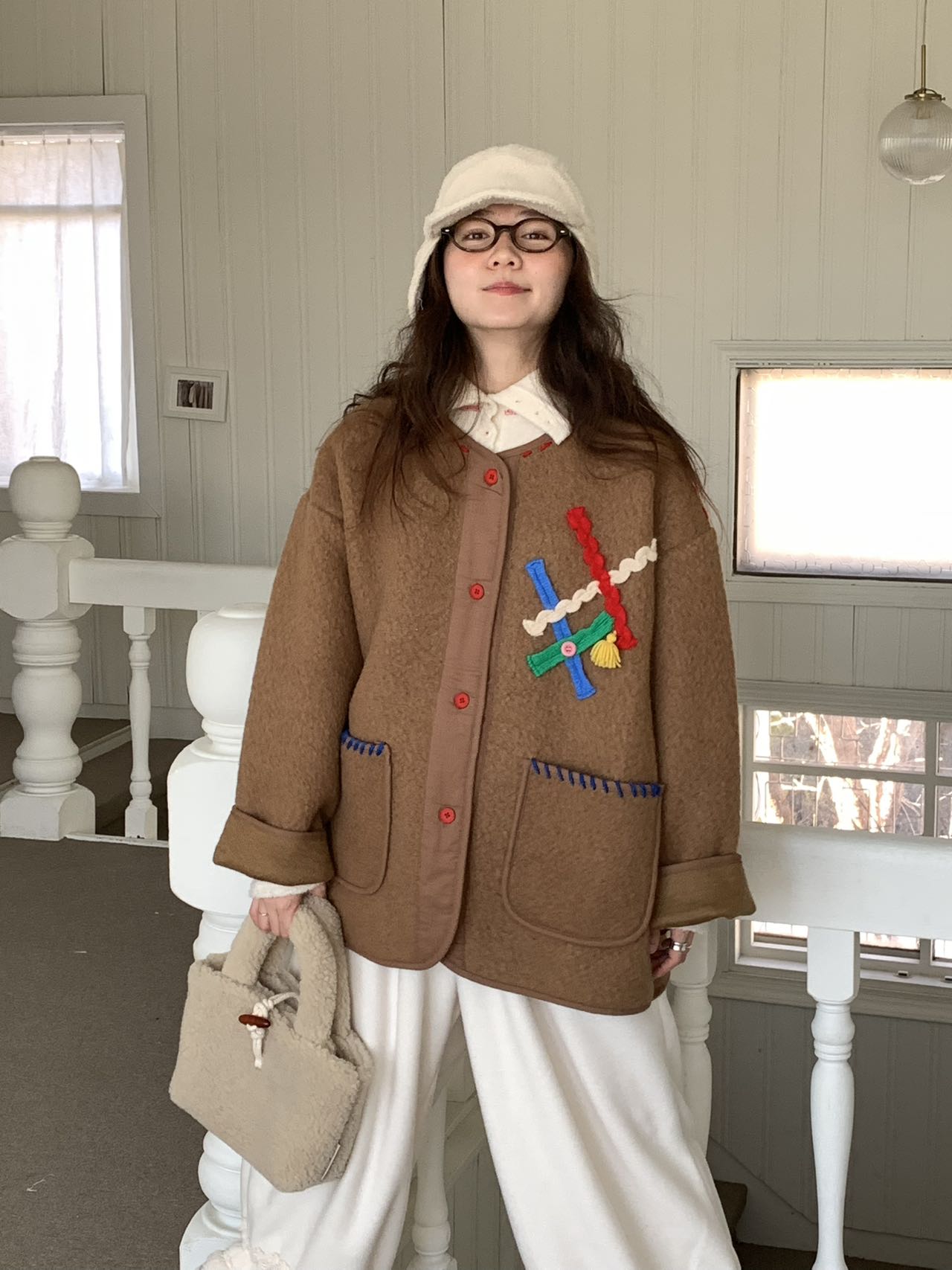 韩国新款小红扣外套（no退换）