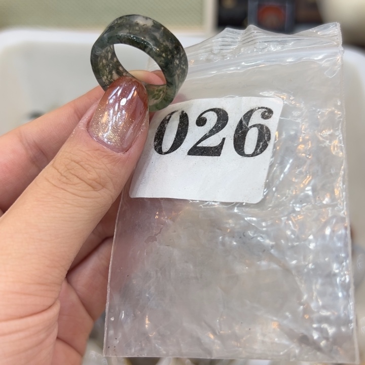 玛瑙/玉髓合金戒指26港20