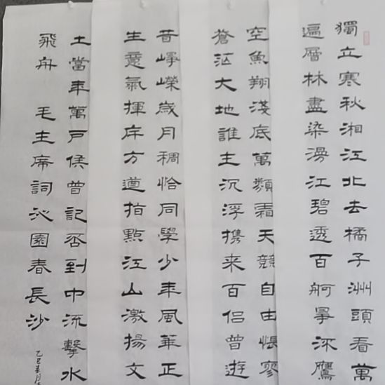 凯***歌书法书书屋书法作