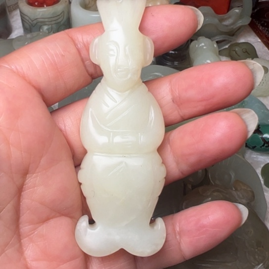 和田玉把件未镶嵌