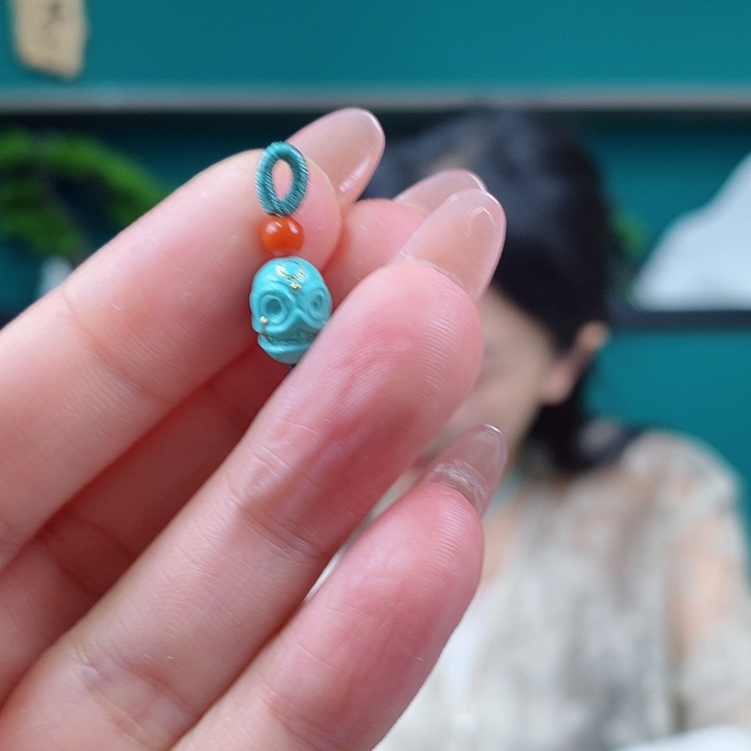 未镶嵌绿松石珠宝奇石