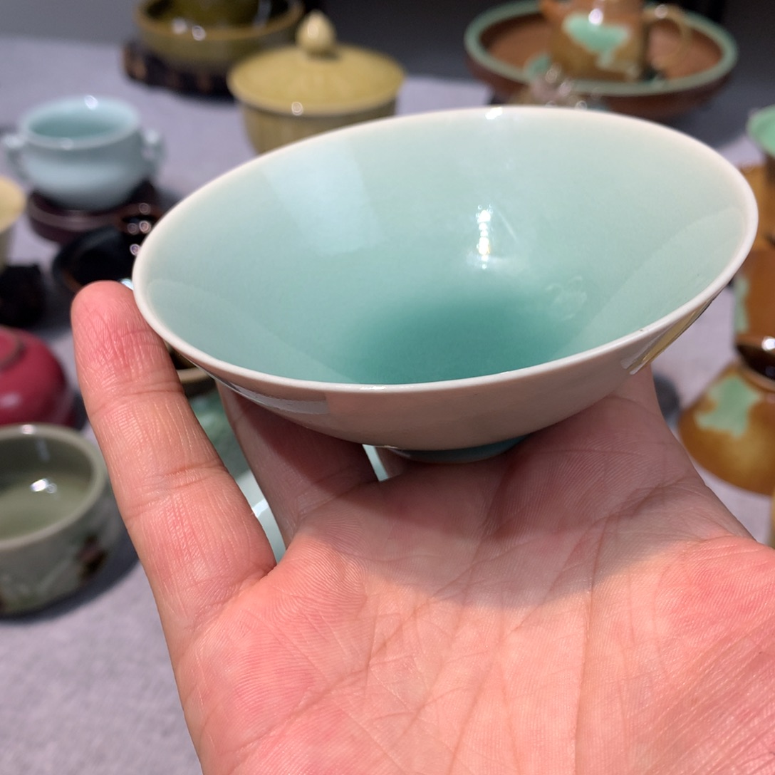 ?****蝉龙泉青瓷手工制作