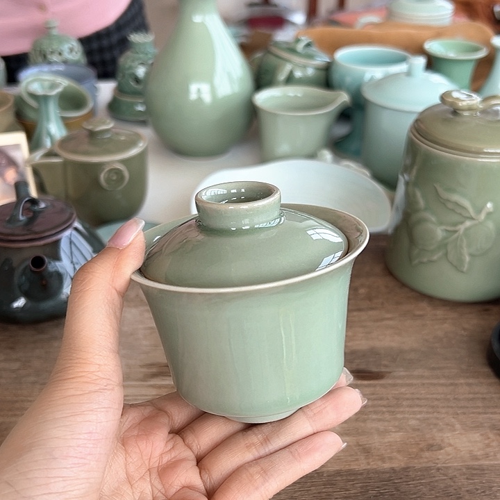 小米茶器龙泉青瓷