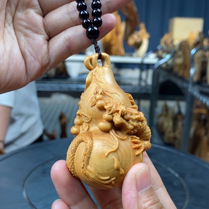 柏木（崖柏）手把件