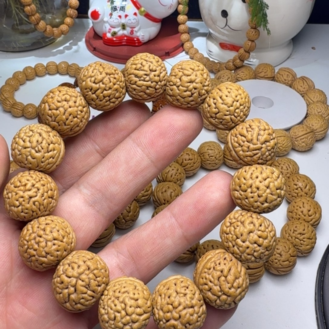 浦***板桃核吊坠文玩桃核手串