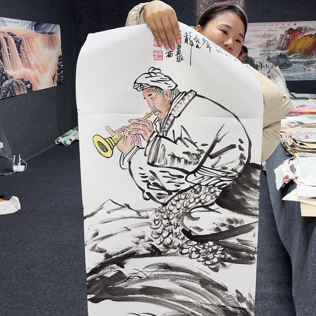 尚古里商贸 画心一张