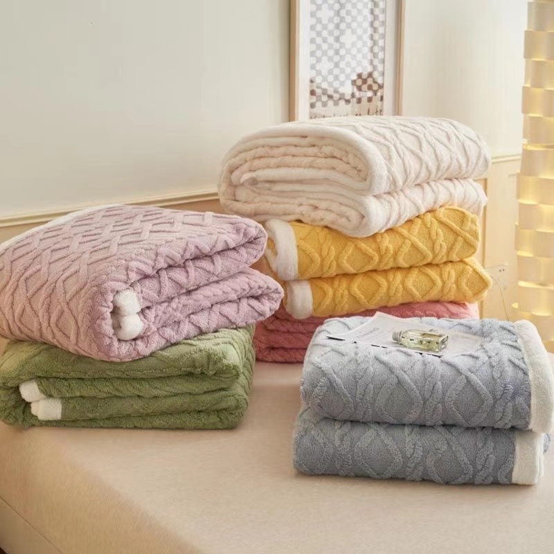 RX二号链接睡毯四季秋冬休闲毯绒毯简约床上用品按编号下单