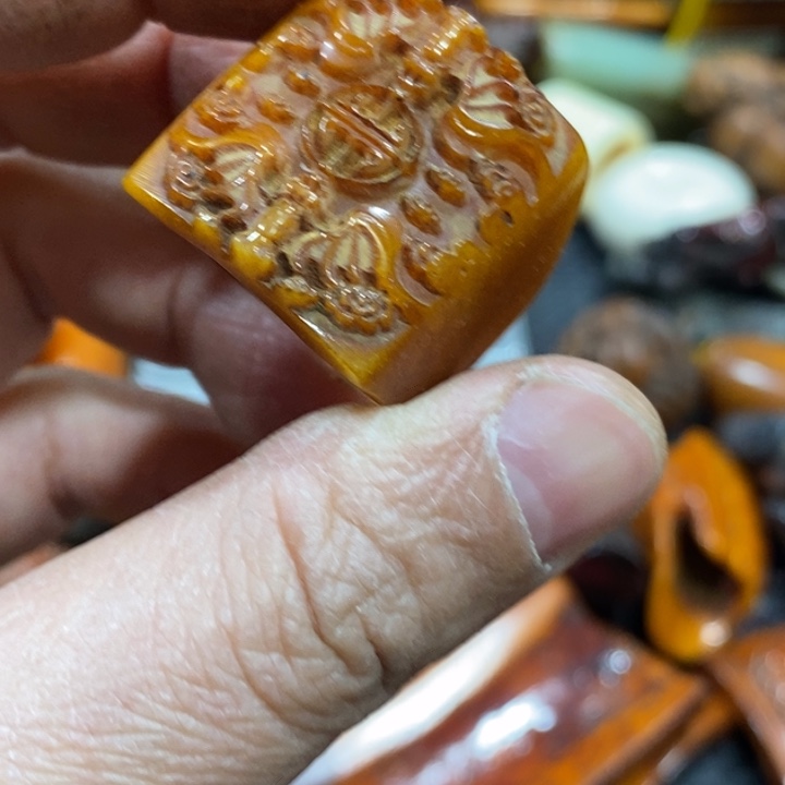 滴血莲花菩提吊坠