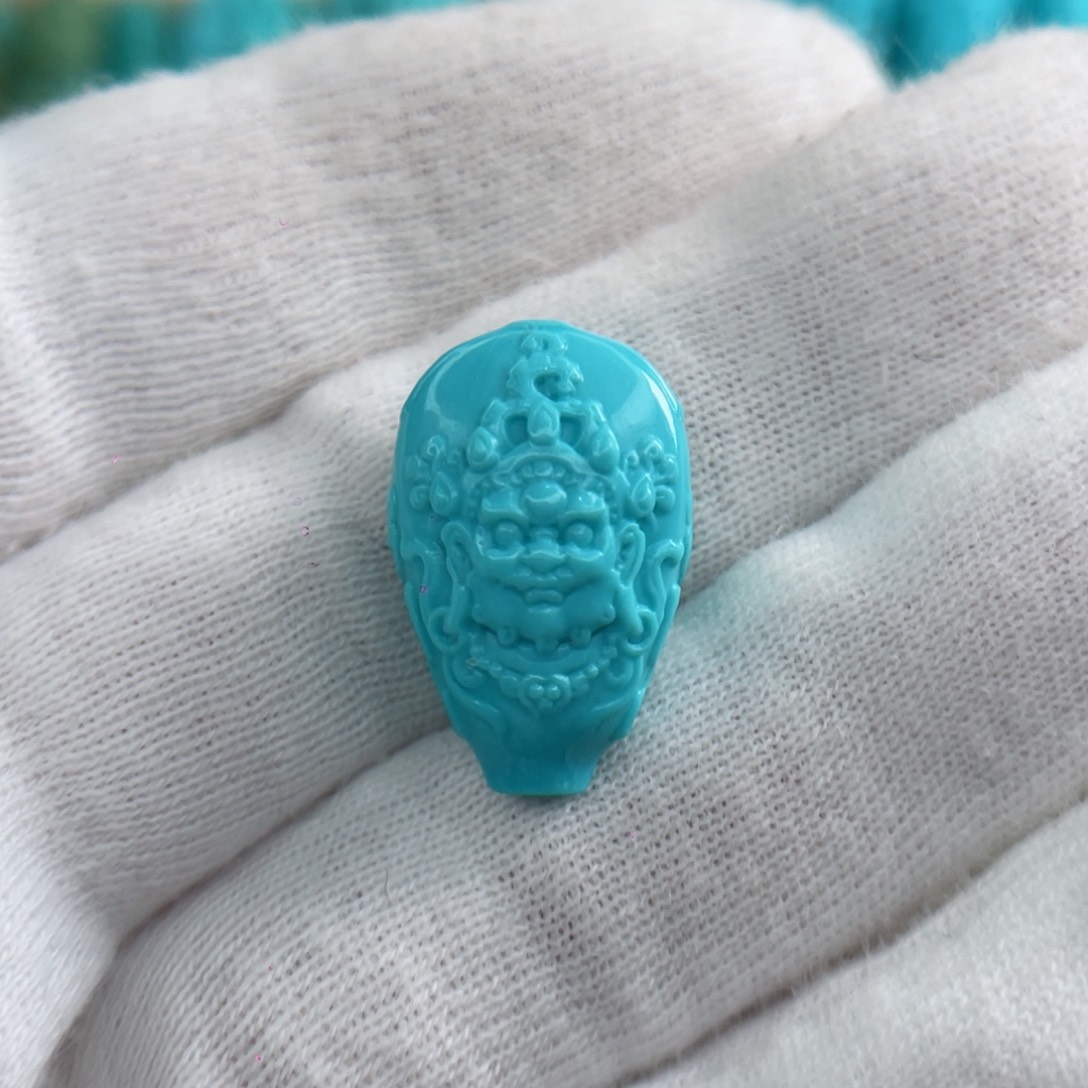 绿松石颈饰未镶嵌卡13-20-9.6