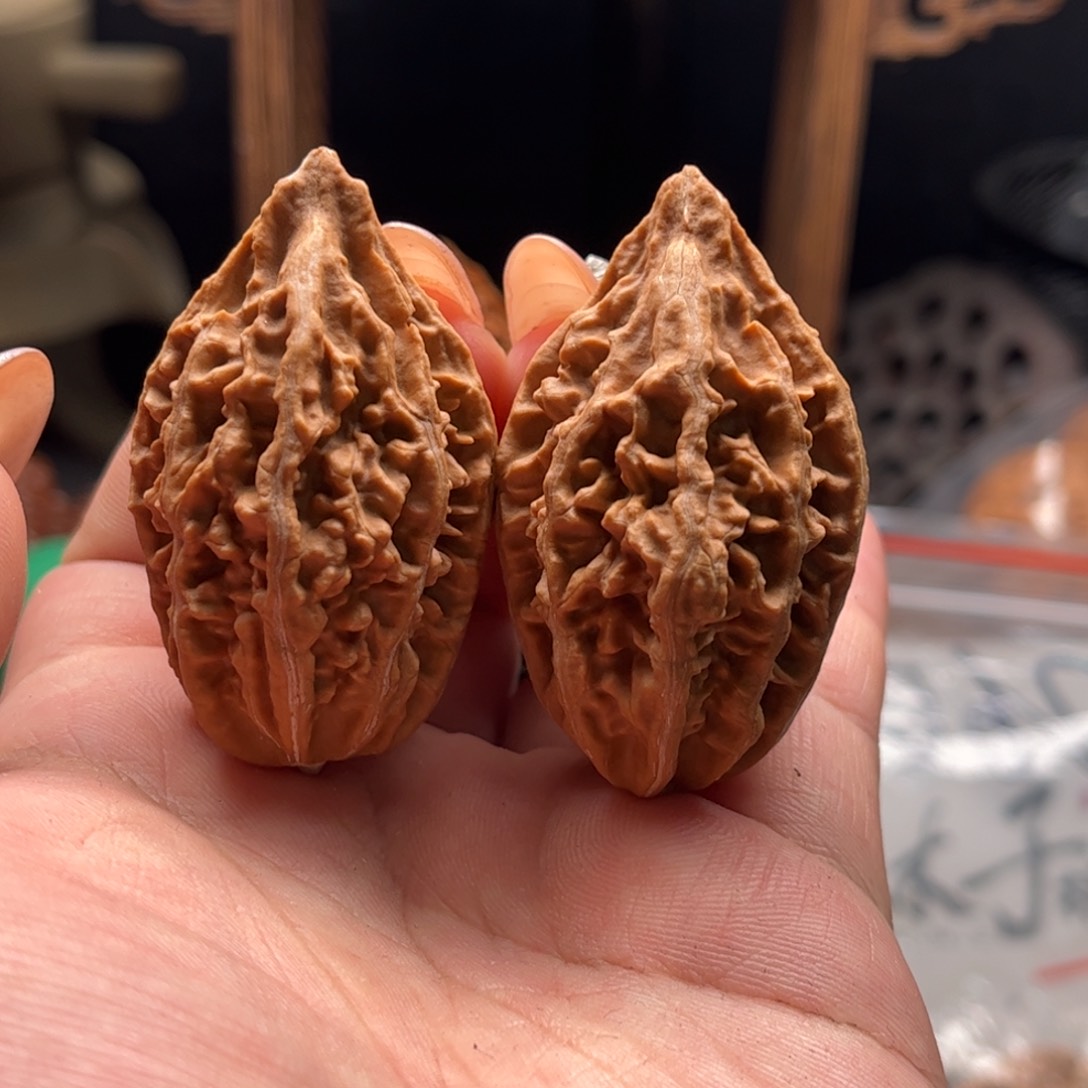 文玩核桃把件关东木子家楸大胖102