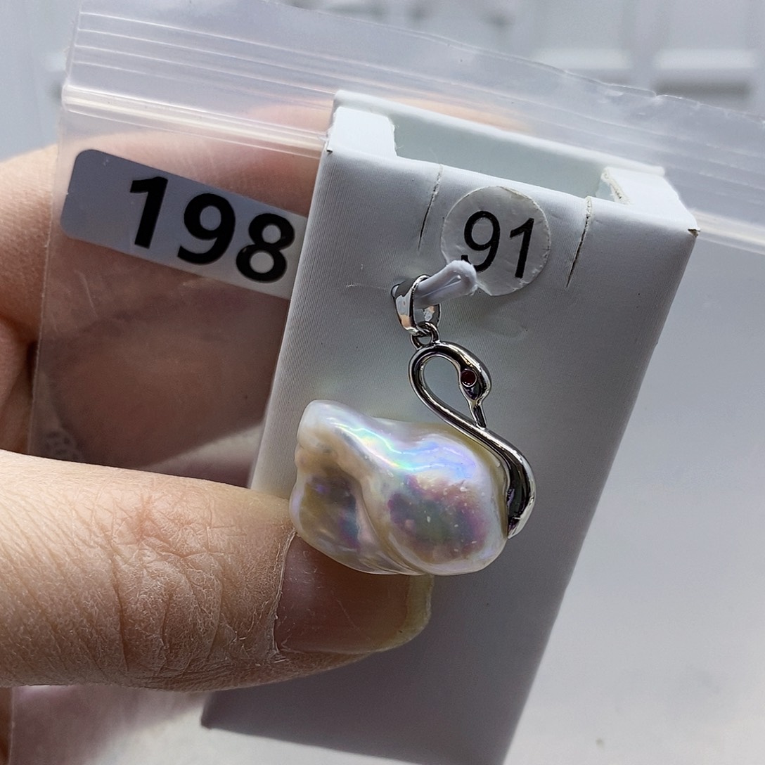 颈饰合金淡水珍珠