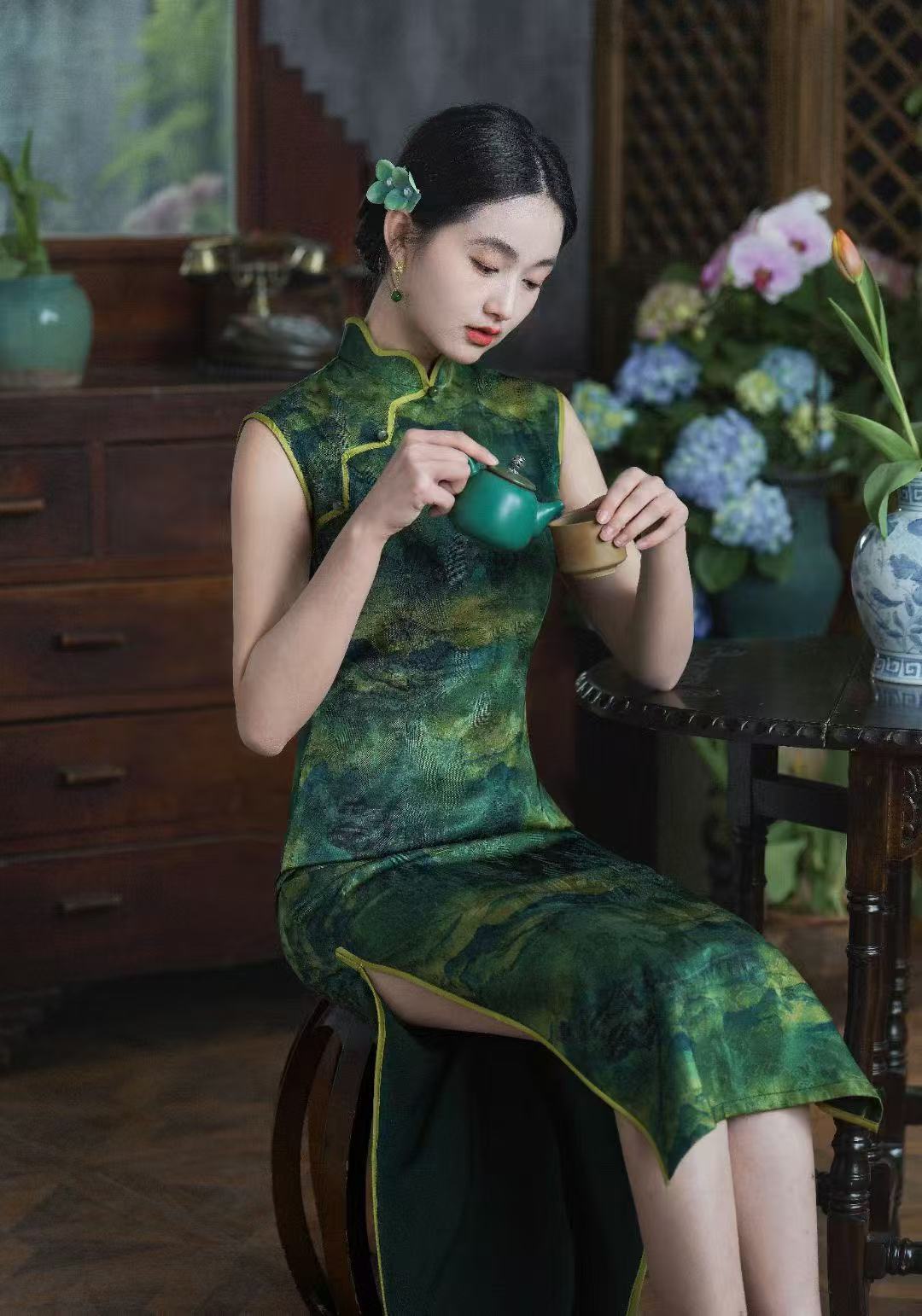 苏沫--直播间链接「请备注主播给的编号」旗袍