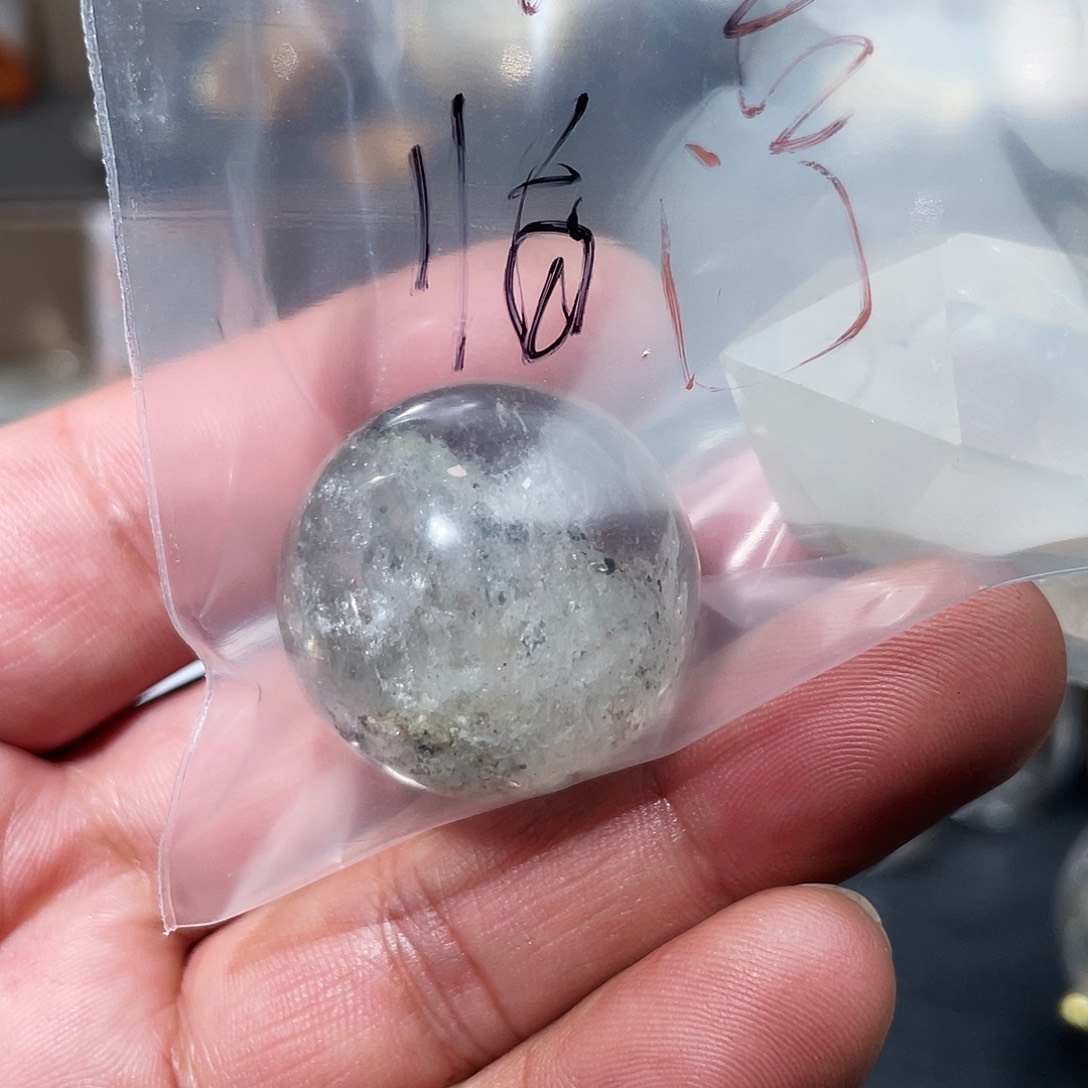 水晶颈饰未镶嵌双**门天然水晶