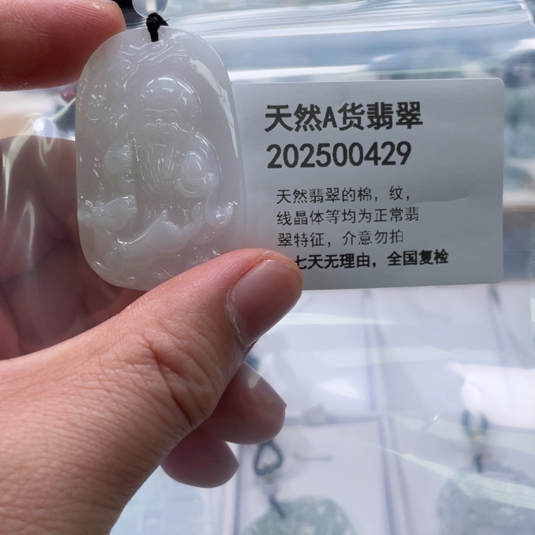 翡翠未镶嵌颈饰8555996