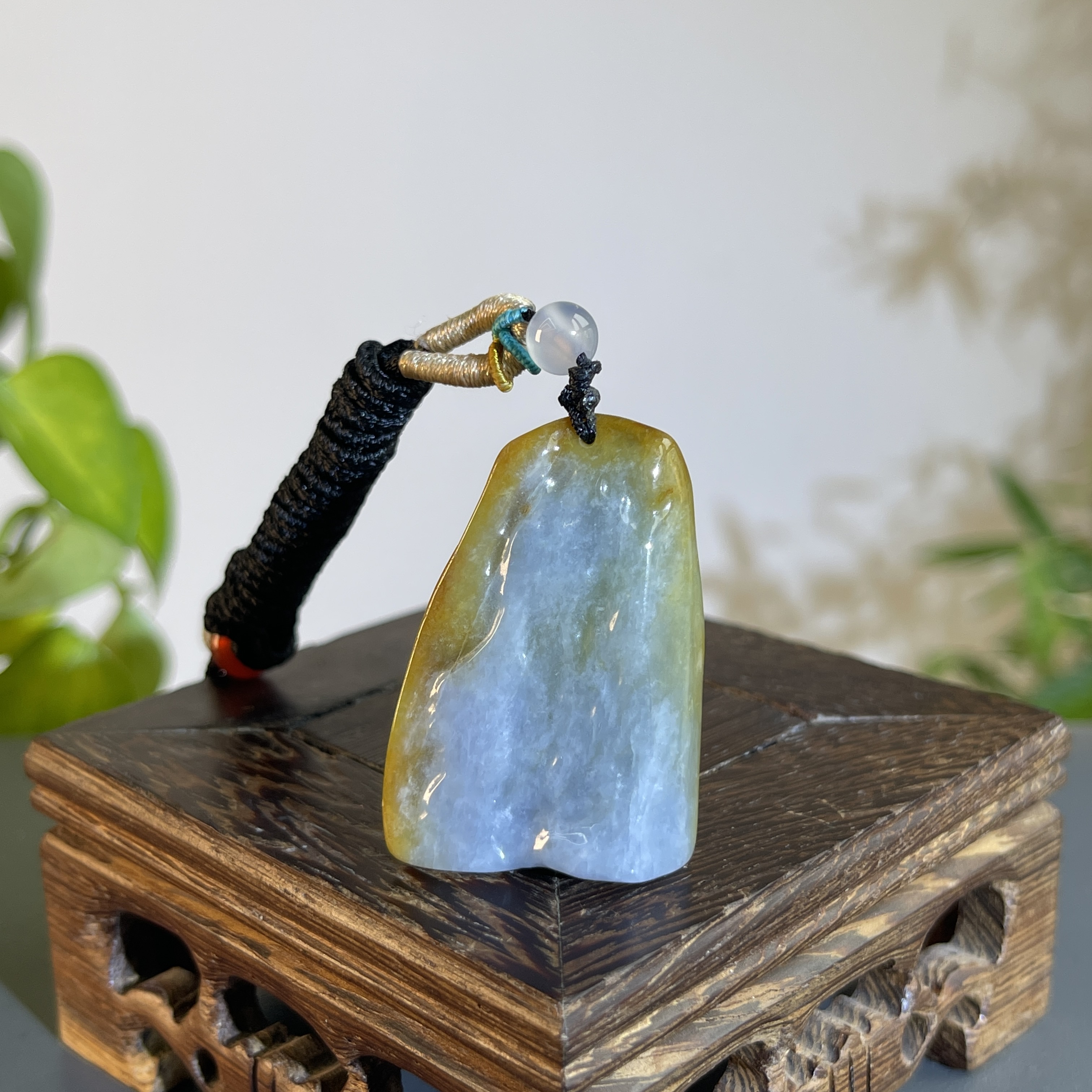 JCA15-015  精品天然翡翠A货原石吊坠