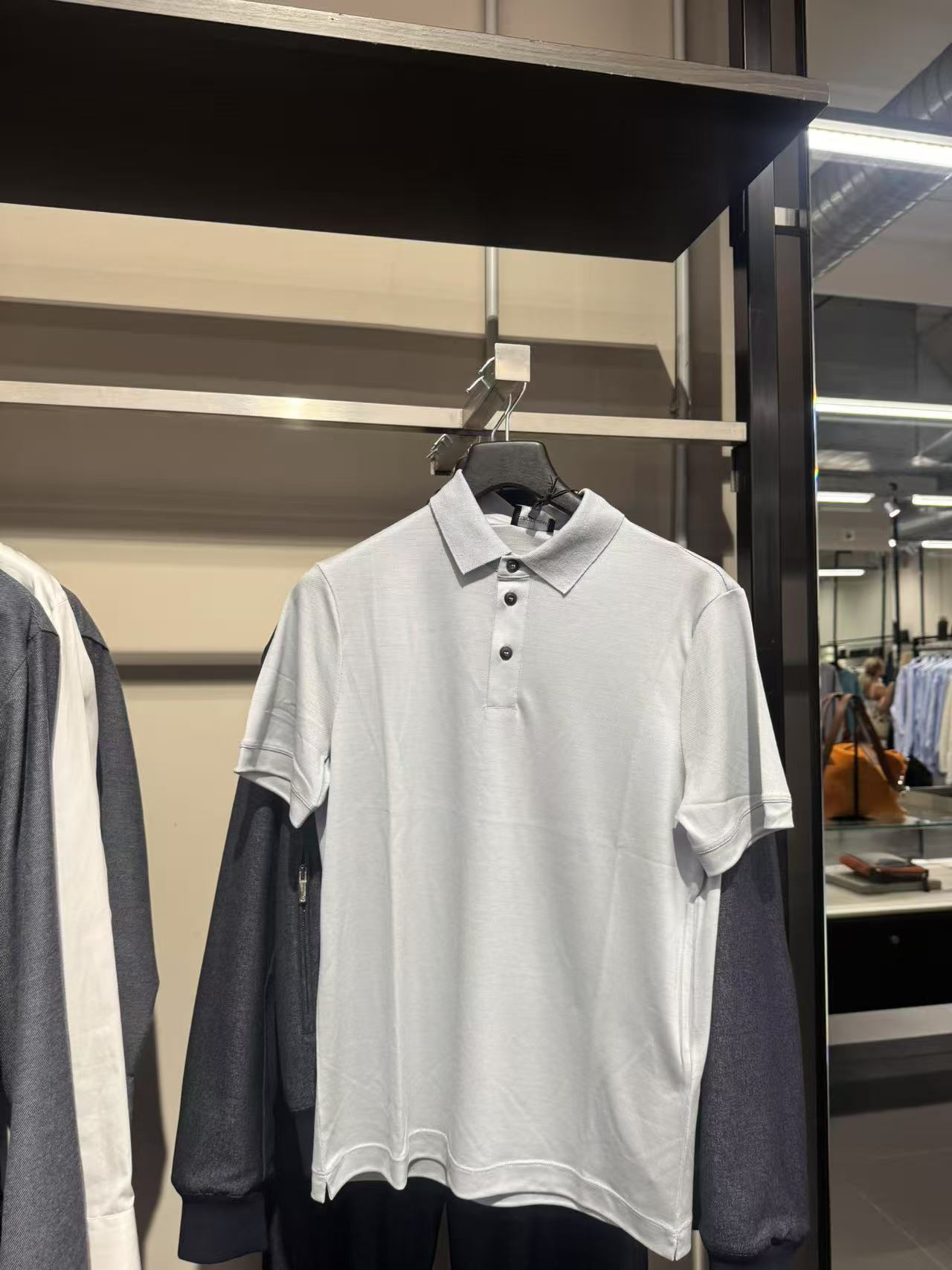 未使用 GIORGIO ARMANI/阿玛尼 绵羊毛 polo 不退换