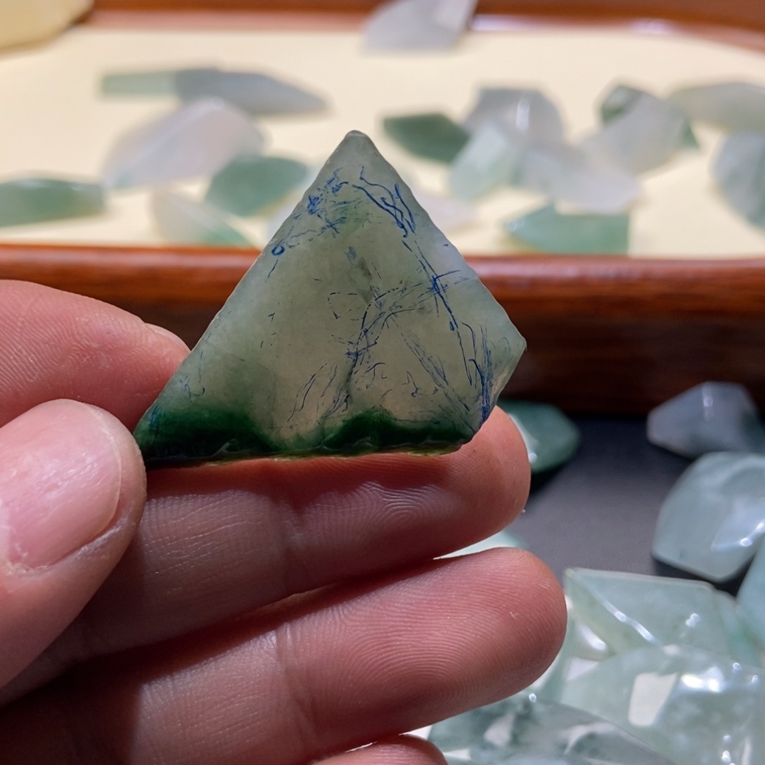 定制翡翠未镶嵌天**路包工