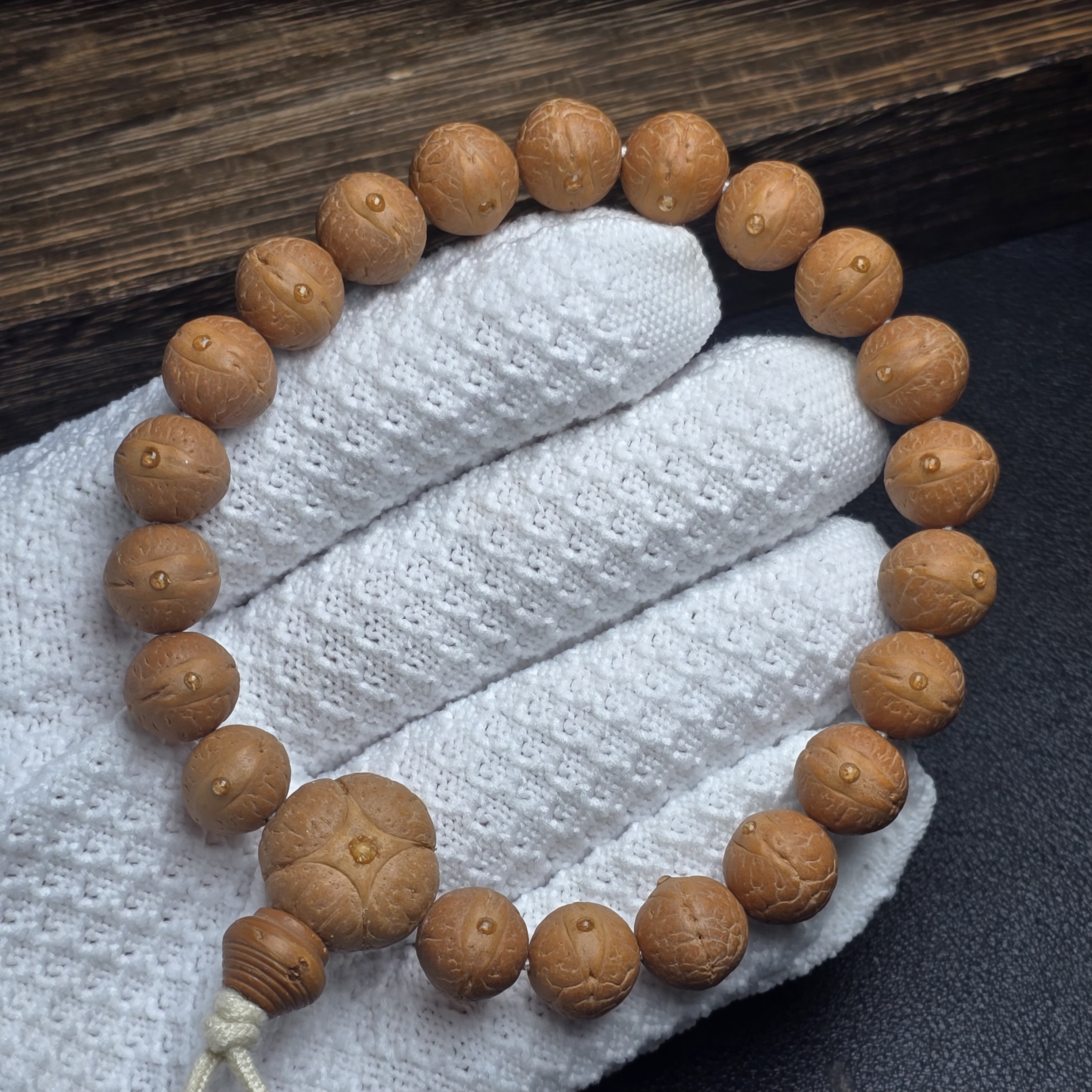 尼泊尔凤眼菩提-实心籽-尺寸12-货号x25