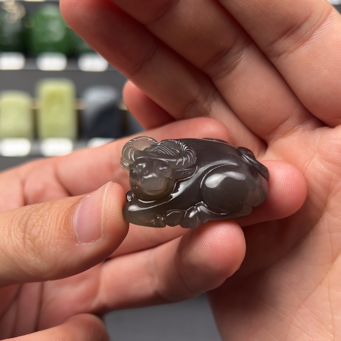 和田玉挂件未镶嵌随*8