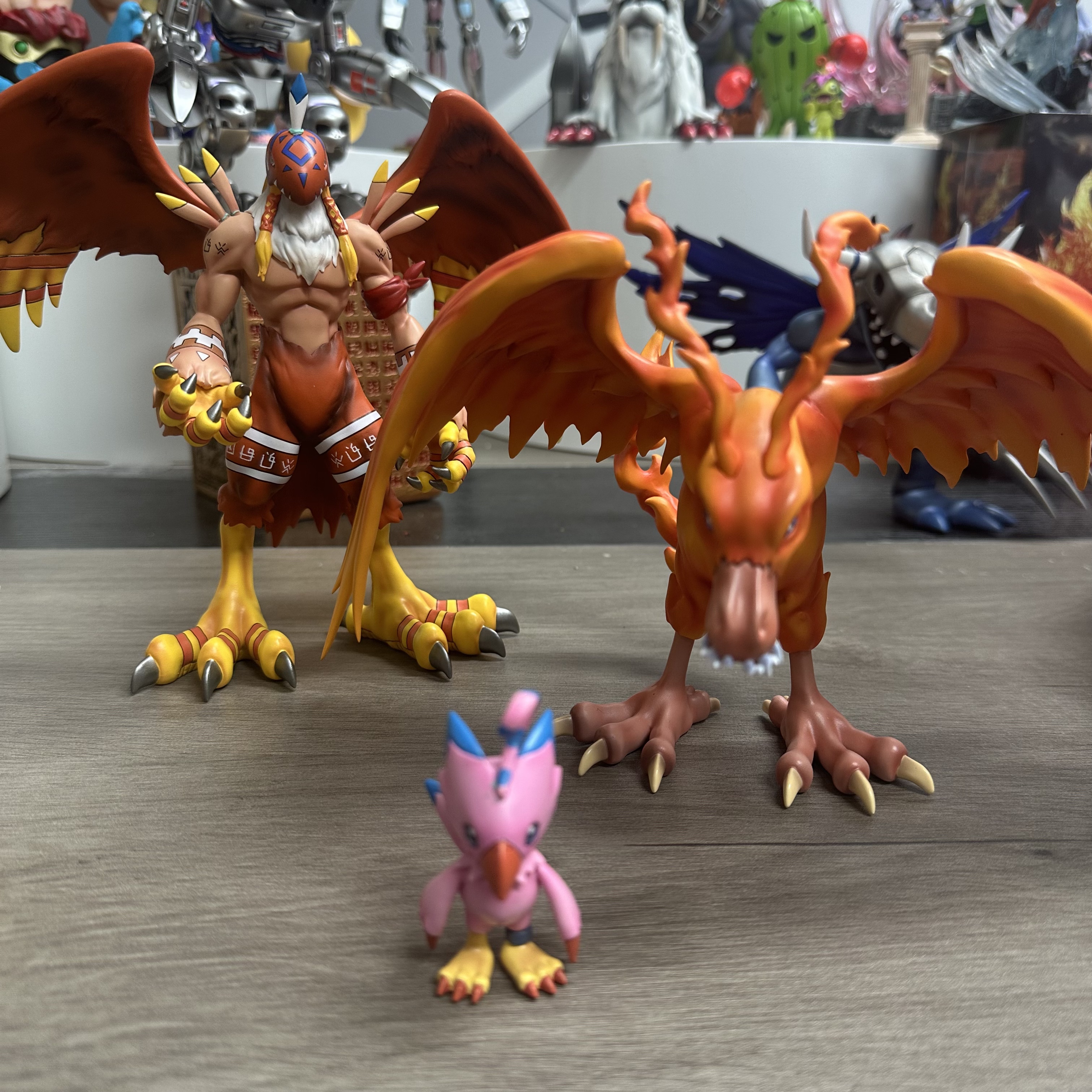 【全款现货48小时】比丘兽巴多拉兽 伽偻达兽 手办摆件