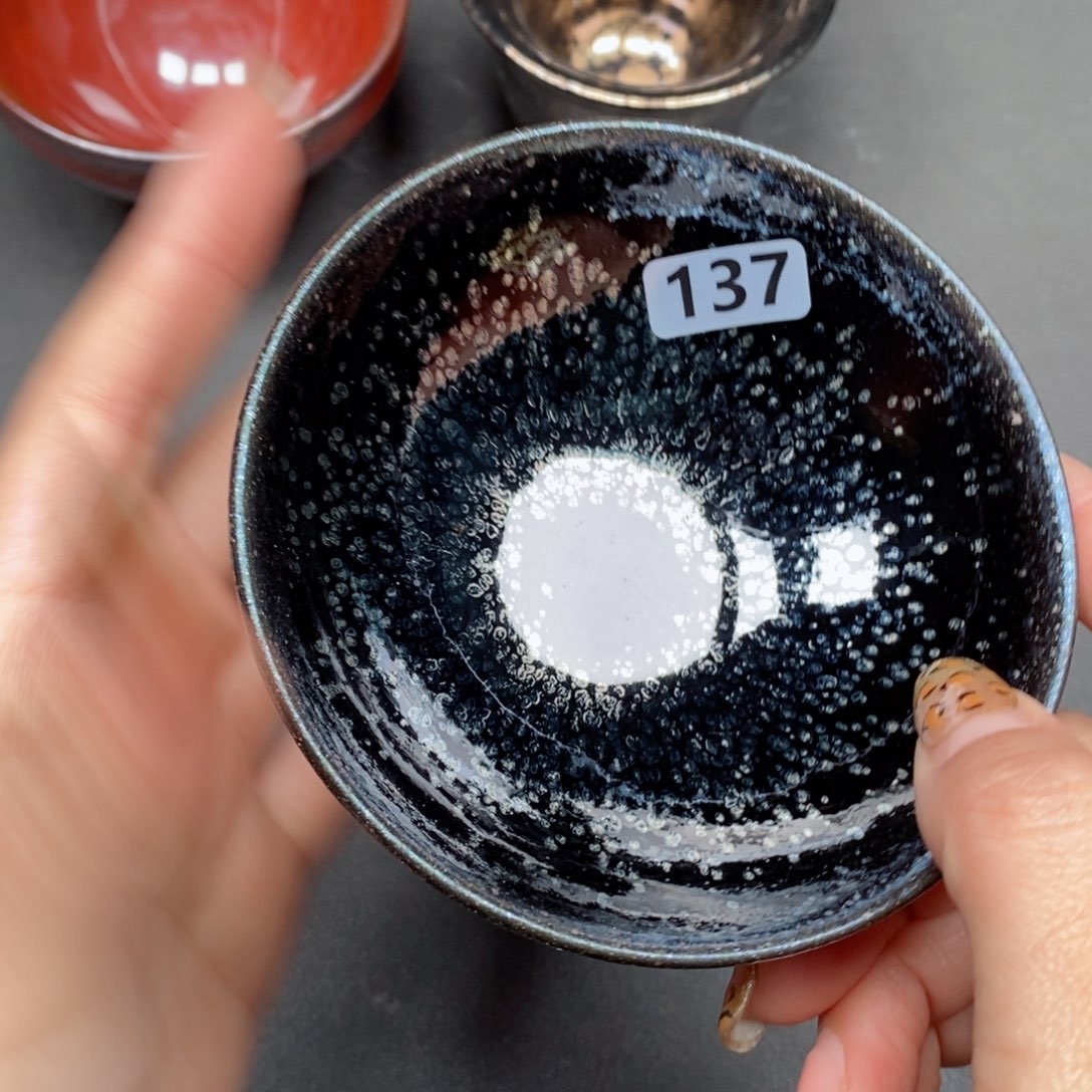 茶盏建窑建盏主人杯137
