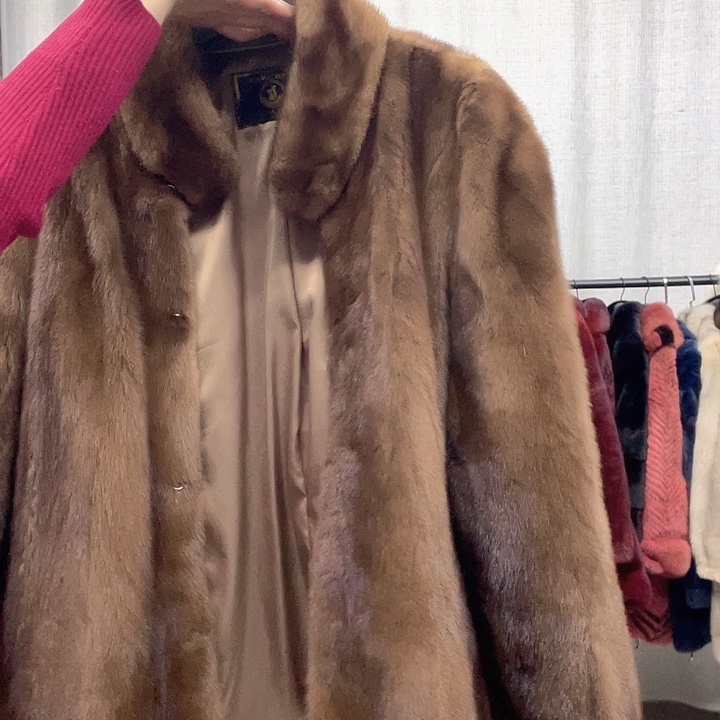 2025新款水貂外套女