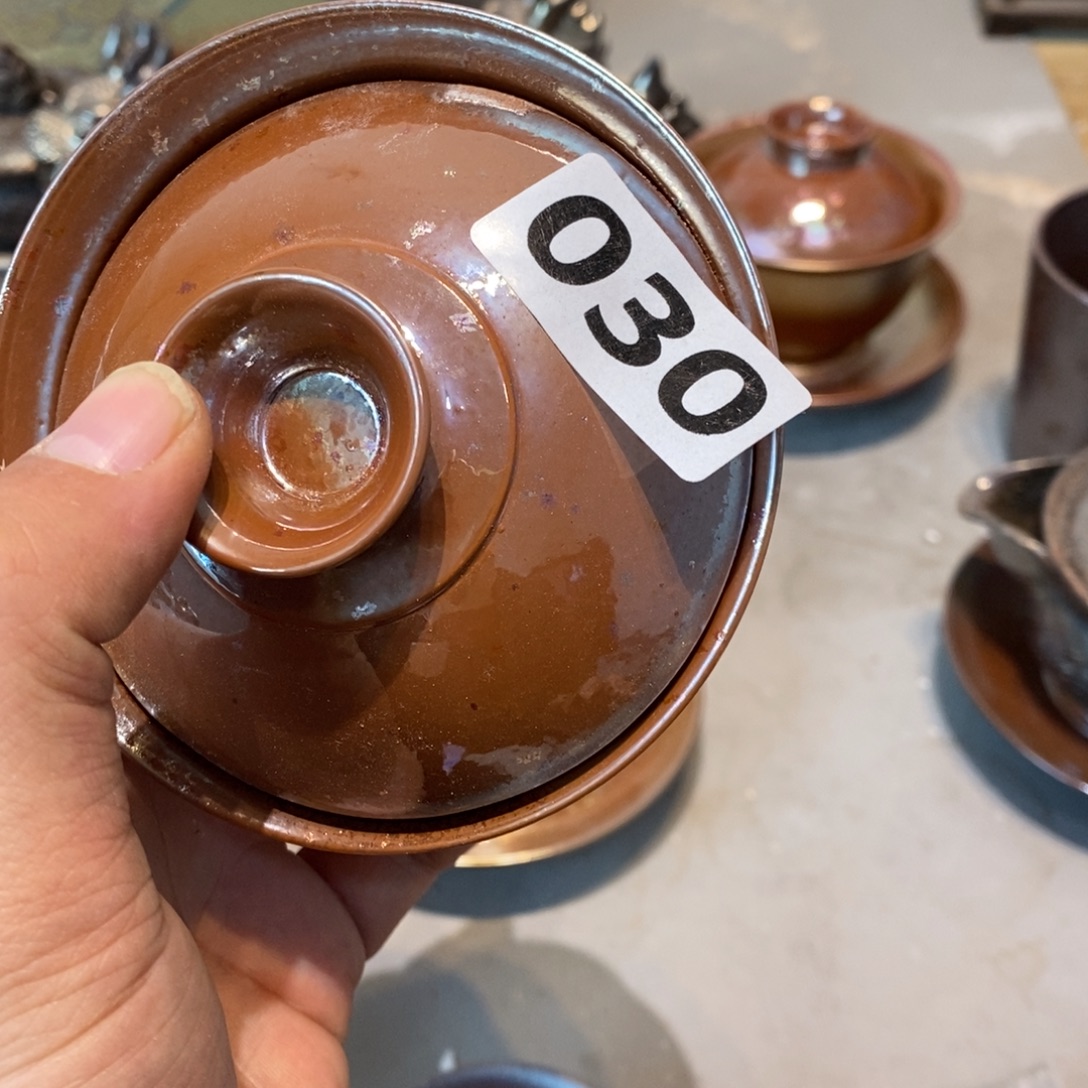 柴烧茶具陶瓷杯子