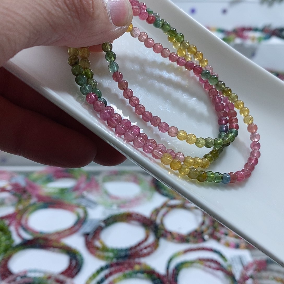 碧玺手链未镶嵌手链