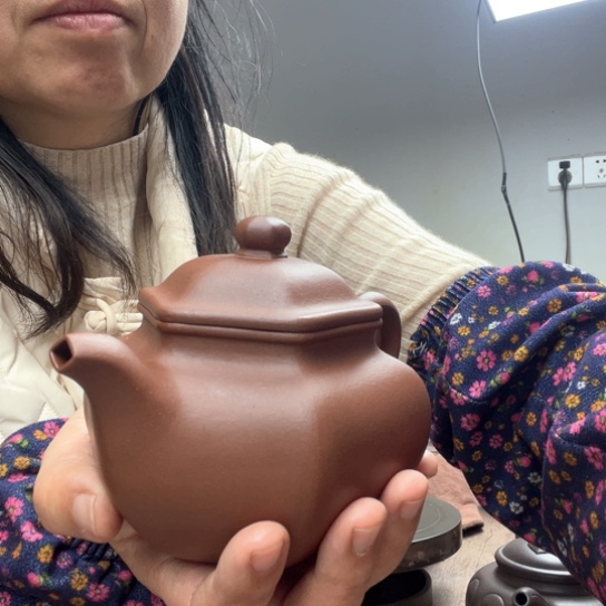 紫砂茶壶小****Y六方莲子